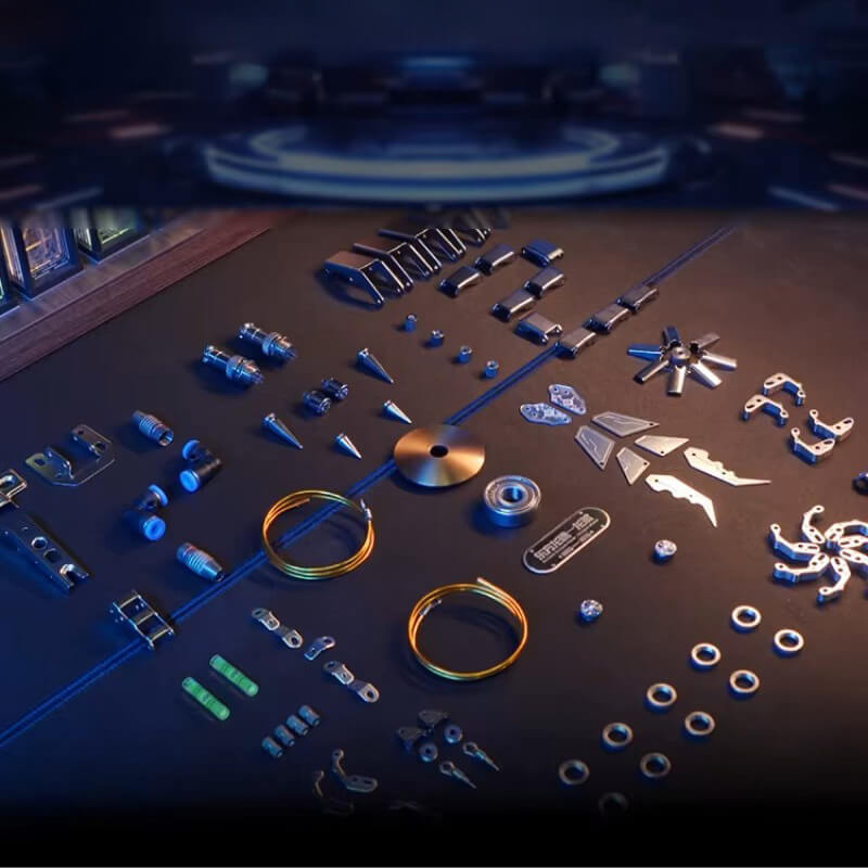 Crystal Fish - Metal Construction Set