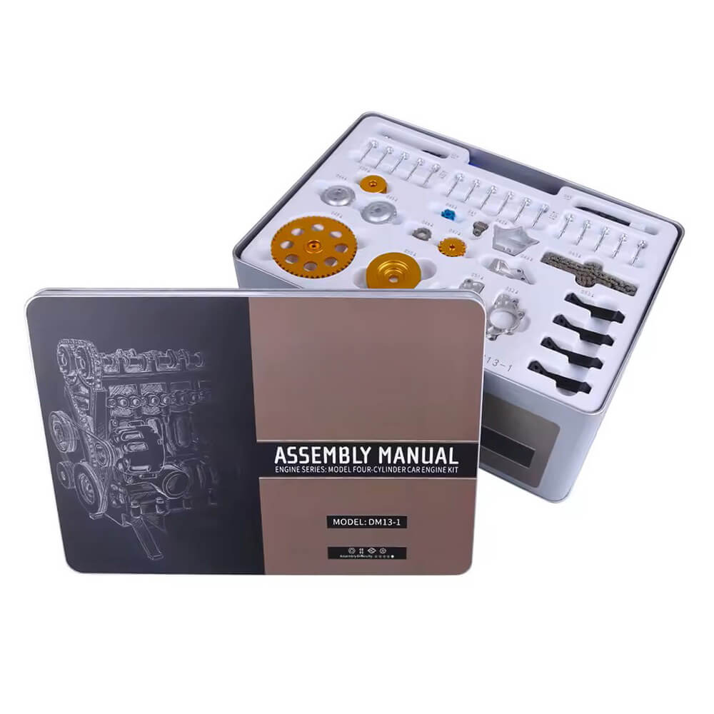 Exposed Inline 4 Engine - Metal Construction Set