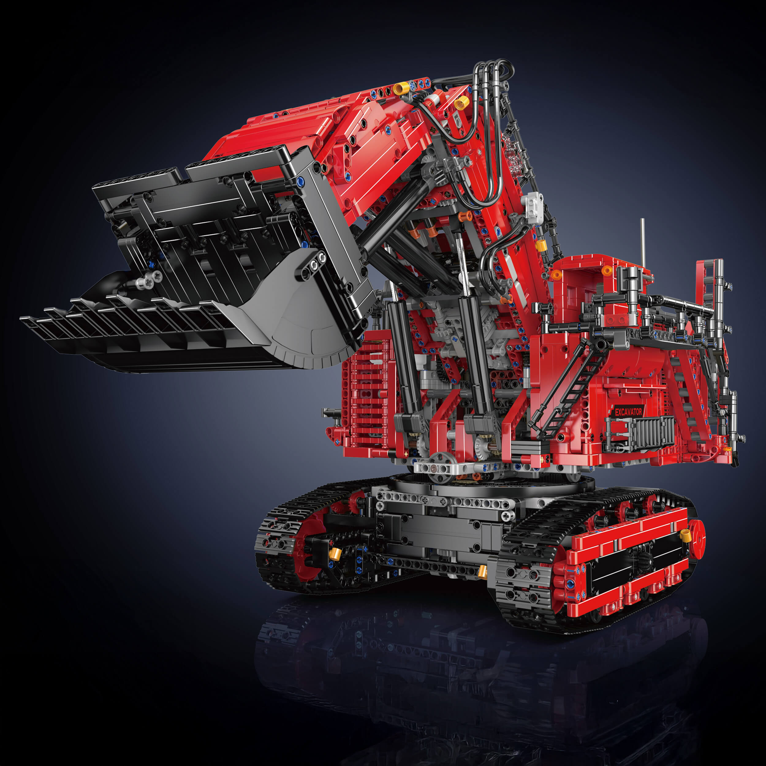 Remote Controlled Heavy Duty Excavator 4766pcs