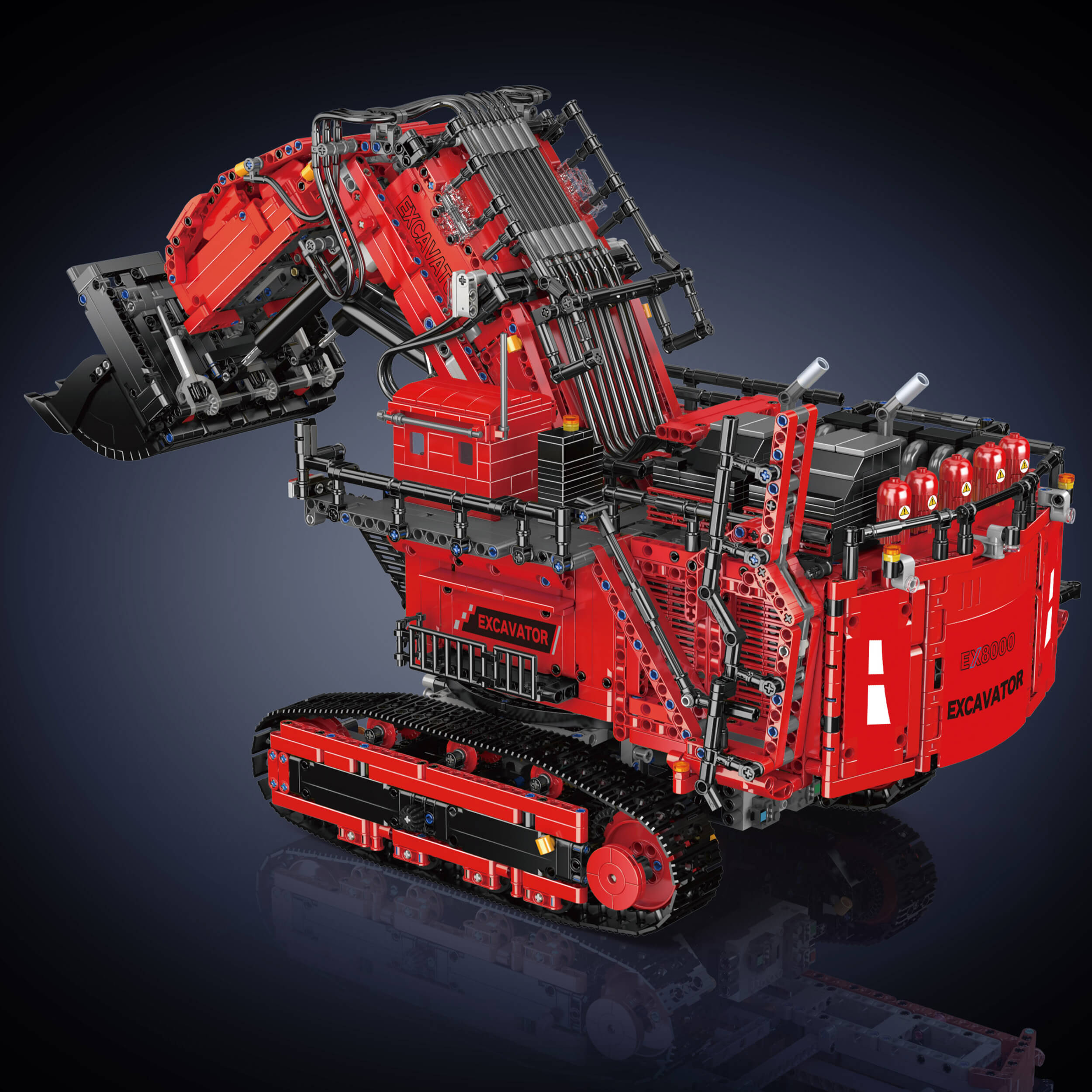 Remote Controlled Heavy Duty Excavator 4766pcs