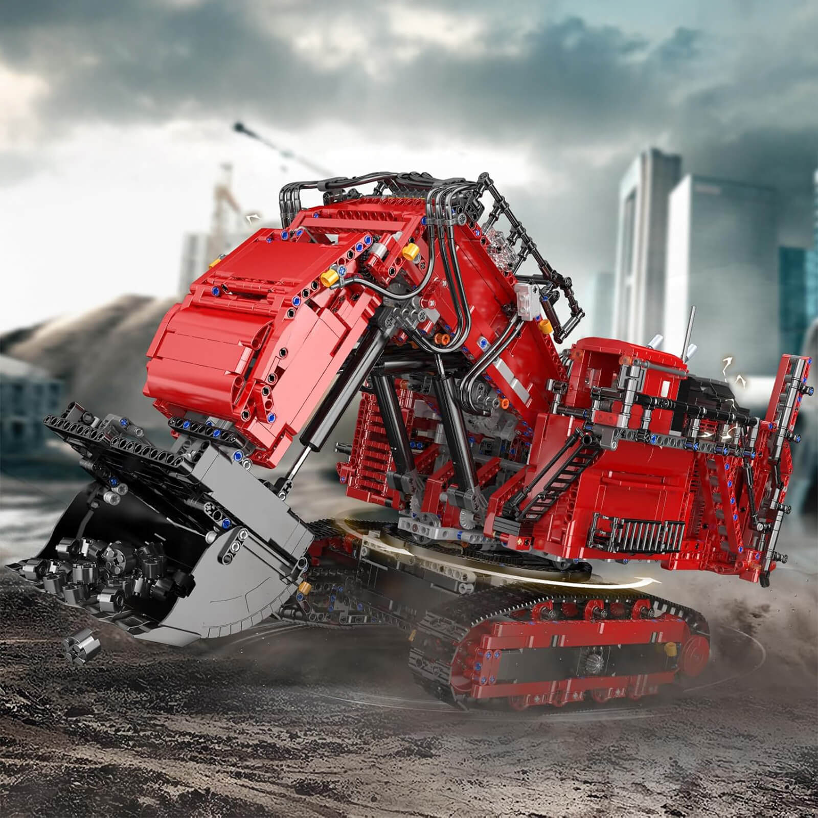 Remote Controlled Heavy Duty Excavator 4766pcs
