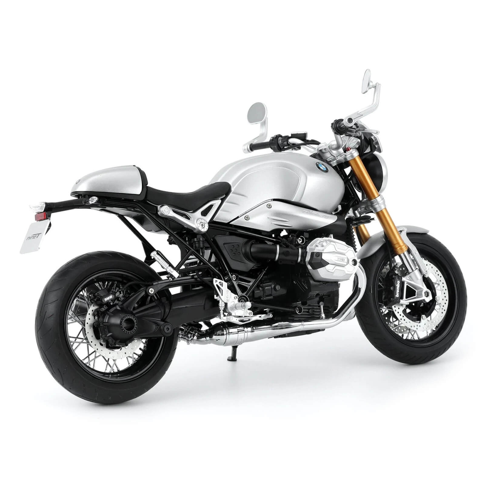 BMW R nineT Metallic Silver - Construction Set