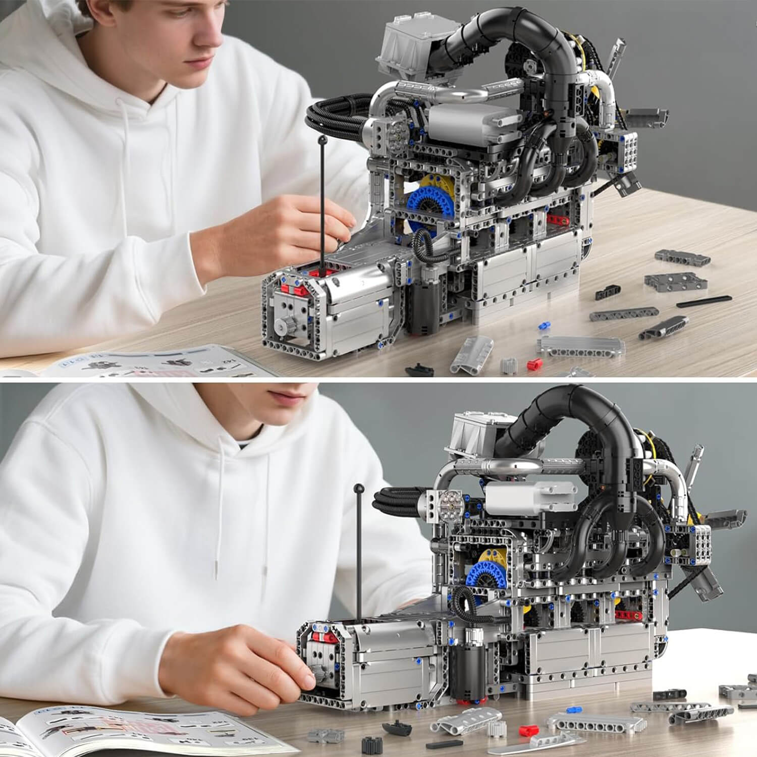 The Ultimate Rotary Engine 2176pcs