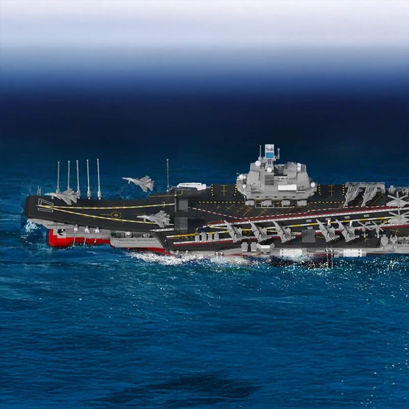 The Shandong Aircraft Carrier 2297pcs