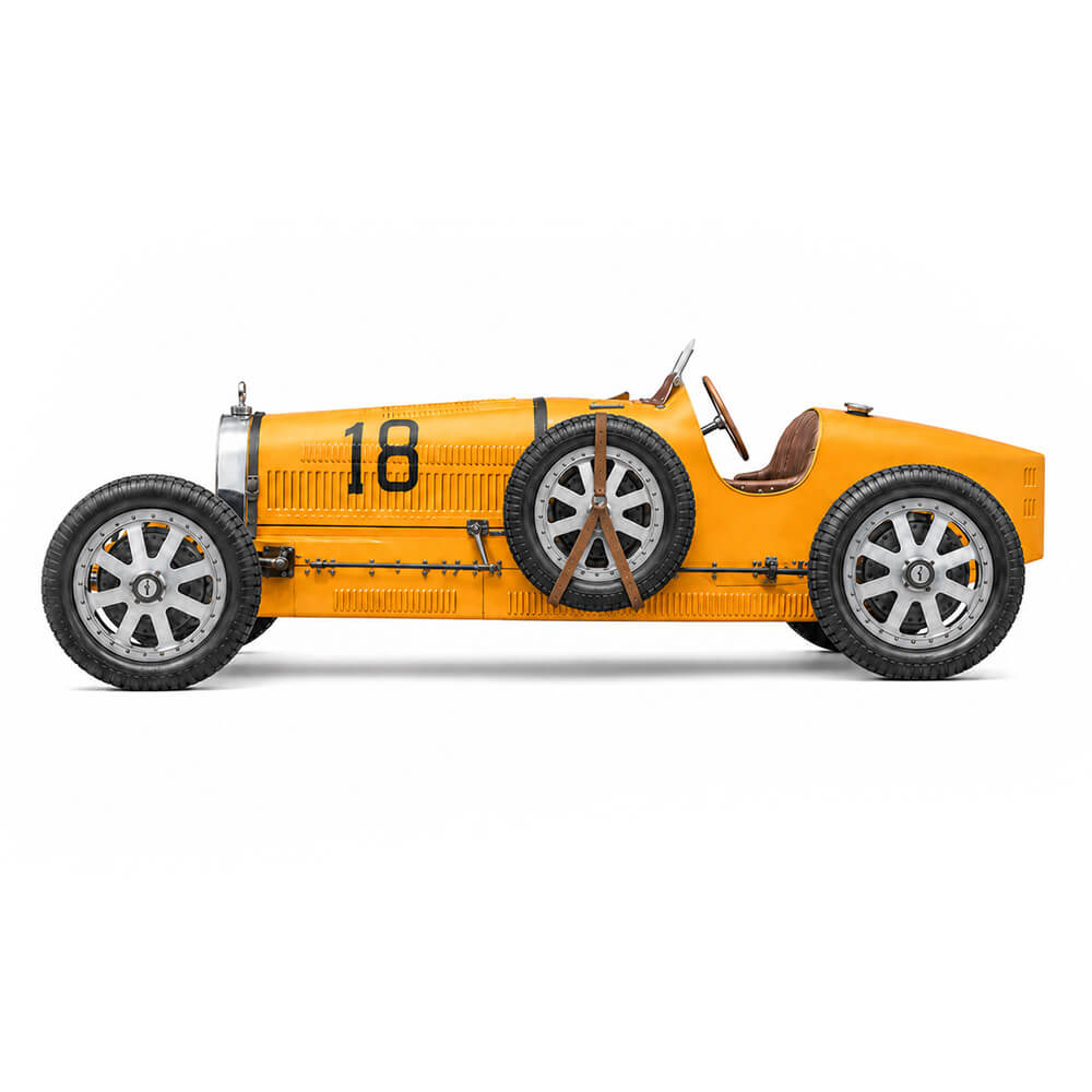 Limited Edition Yellow Bugatti Type 35B 1:12 Scale - Construction Set