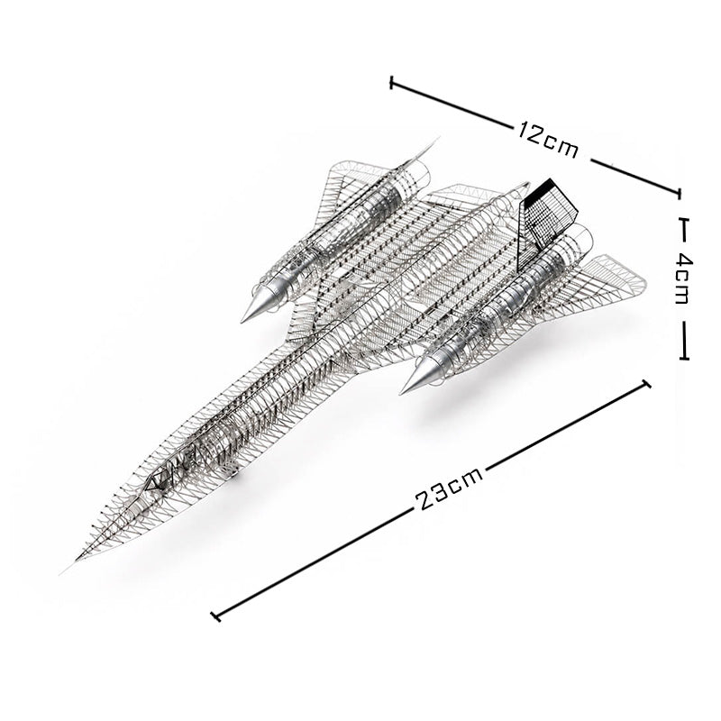 SR-71 Blackbird - Metal Construction Set