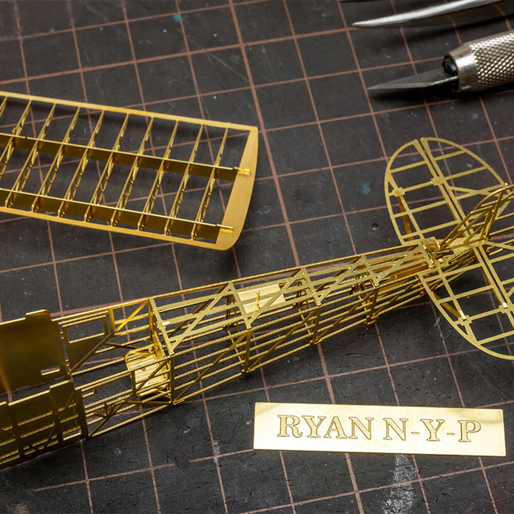 The Single-Engine Monoplane Ryan NYP - Metal Construction Set