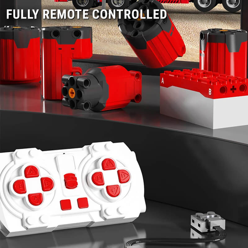 Remote Controlled Rescue Truck 4915pcs