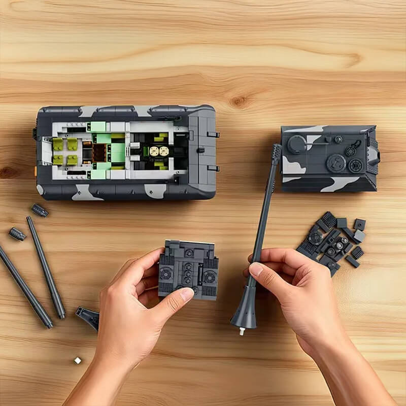 The Jagdpanzer E 100 1835pcs