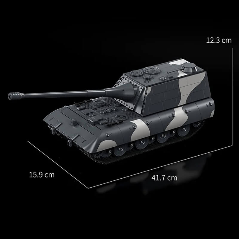 The Jagdpanzer E 100 1835pcs