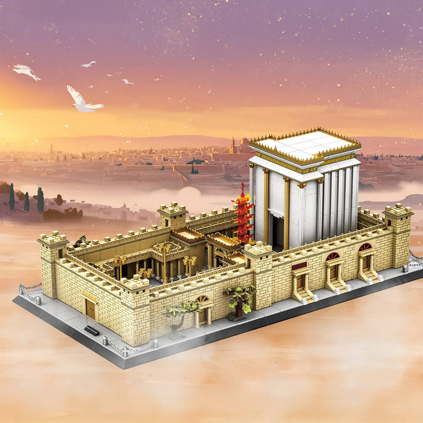 Temple of Jerusalem 3232pcs