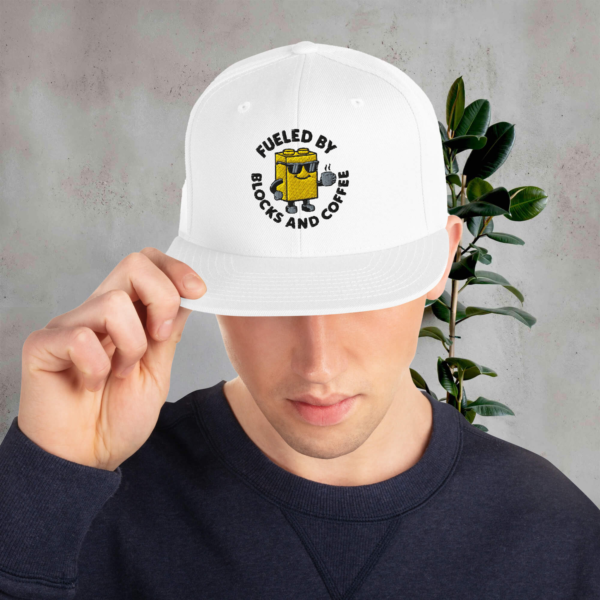 Fueled By Blocks & Coffee Hat