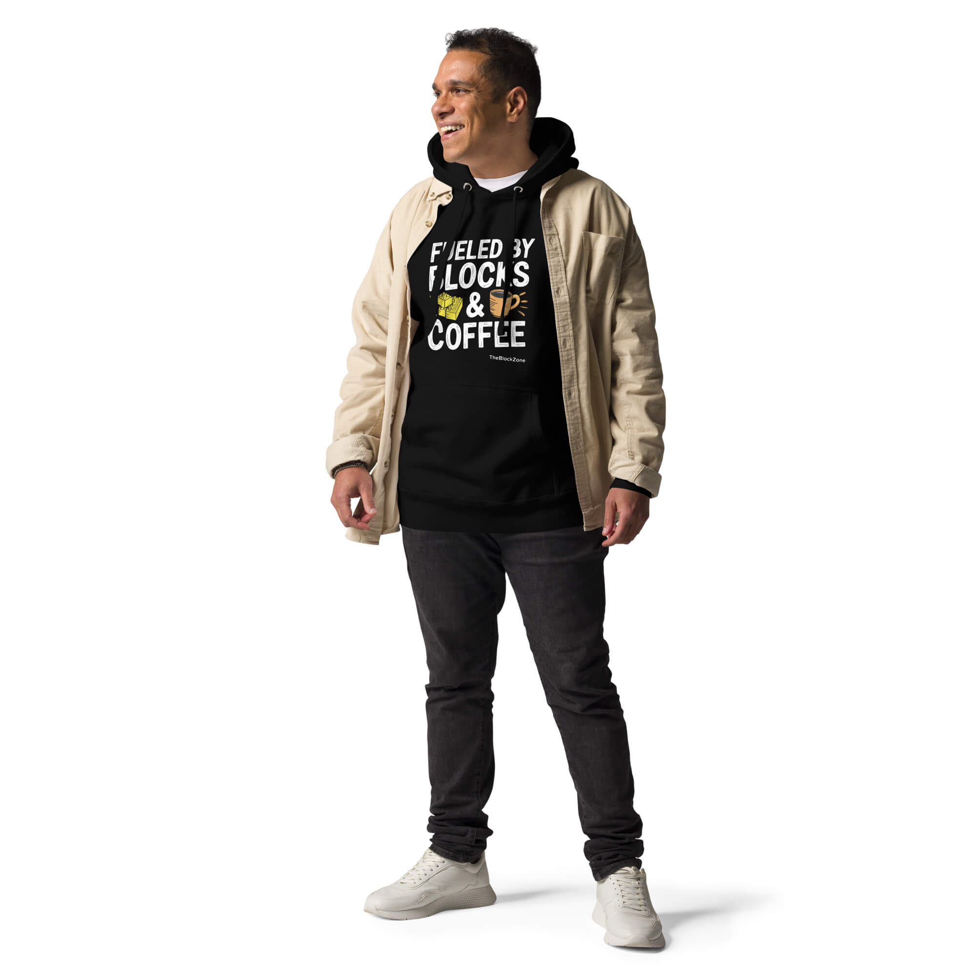 Fueled By Blocks & Coffee Hoodie