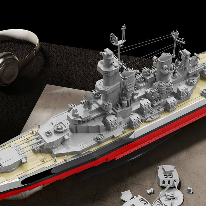 The USS Missouri BB-63 Battleship 2567pcs
