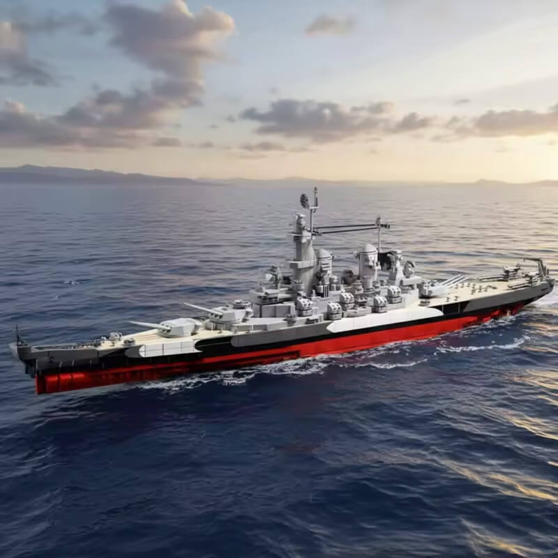 The USS Missouri BB-63 Battleship 2567pcs