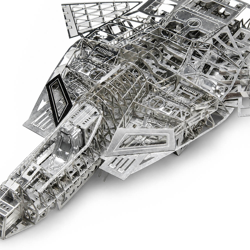 The Sci-Fi VF-1 Valkyrie - Metal Construction Set
