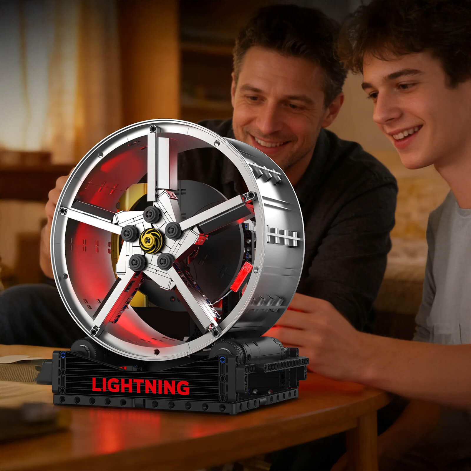 Motorised Supercar Wheel Display 577pcs