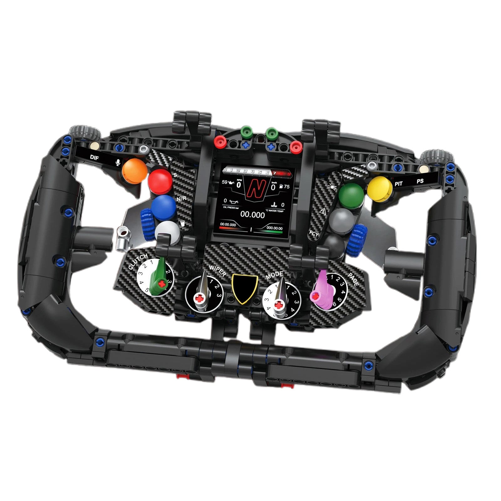 1:1 Italian Bull Racing Steering Wheel 866pcs