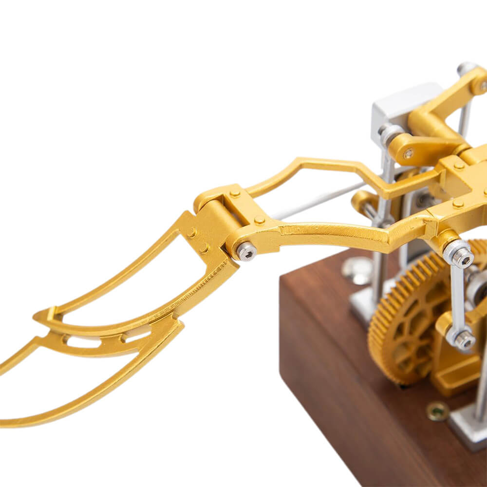 Mechanical Golden Ornithopter - Metal Construction Set