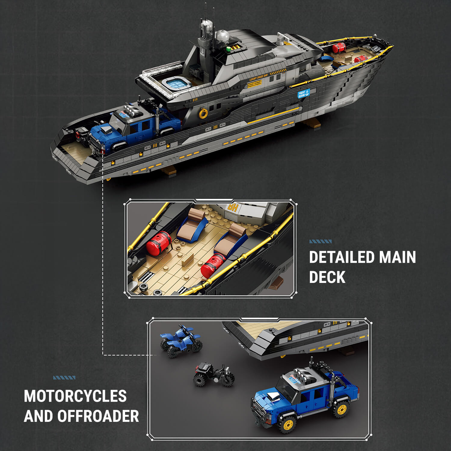 The Ultimate Superyacht 4420pcs
