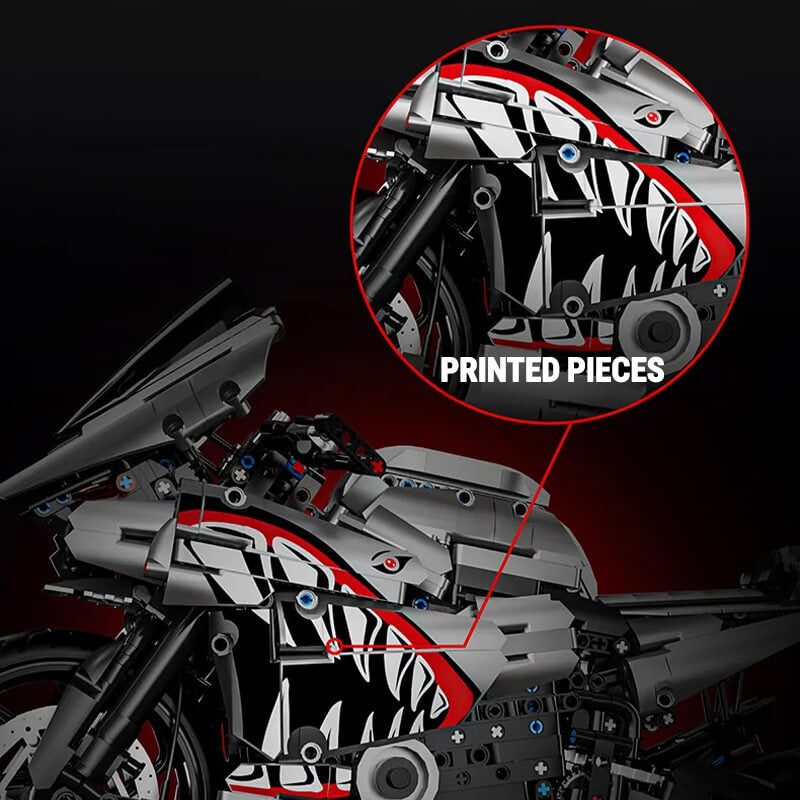 Pearl Shark Japanese Street Racer 2127pcs