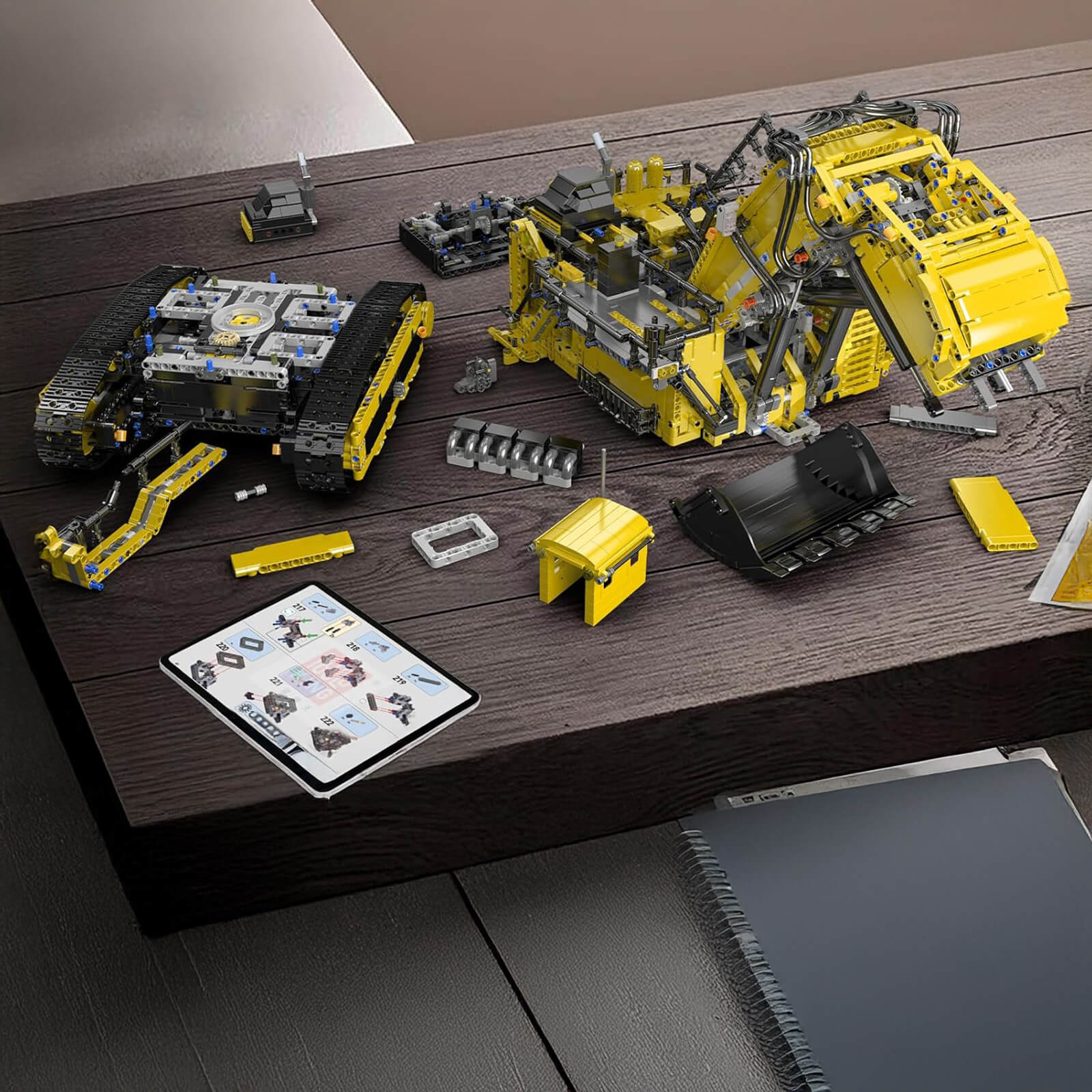 Remote Controlled Heavy Duty Excavator 4766pcs