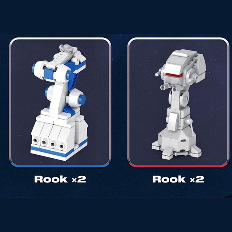 Collector's Edition Galactic Chess Set 3800pcs