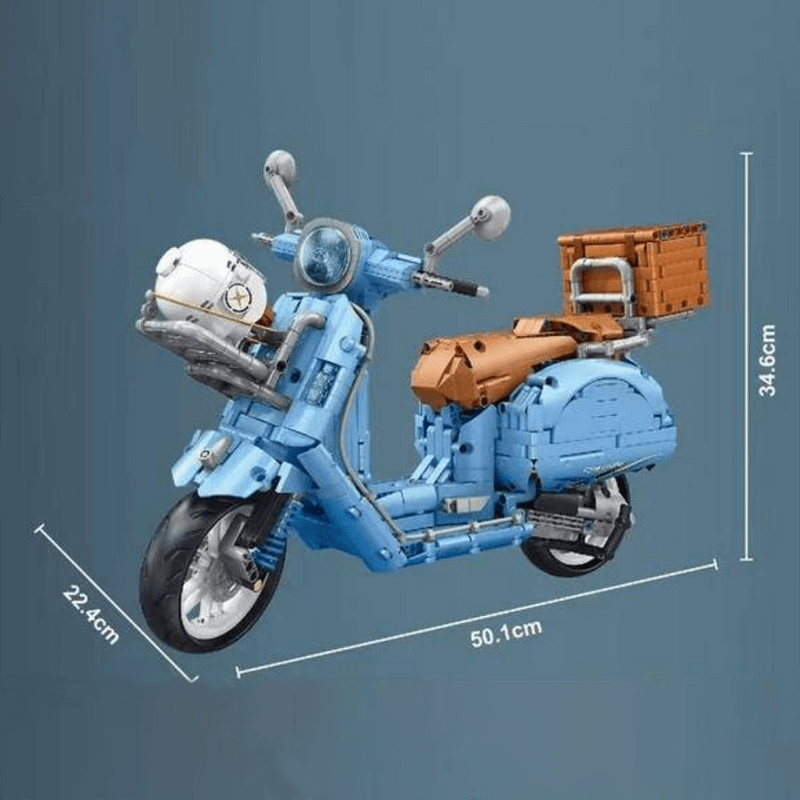 Classic Italian Scooter 1827pcs