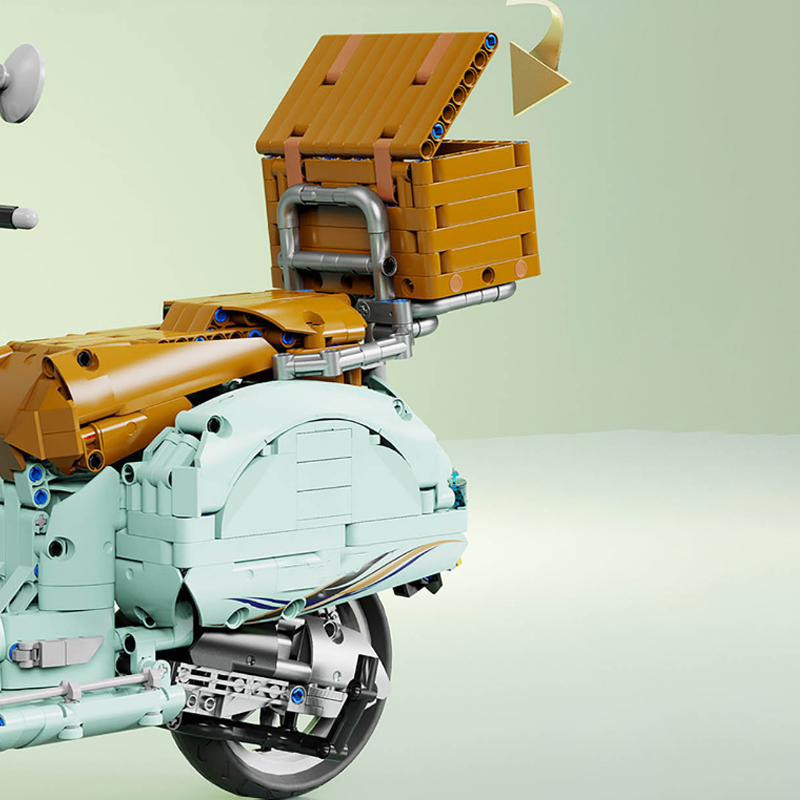 Classic Italian Scooter 1827pcs