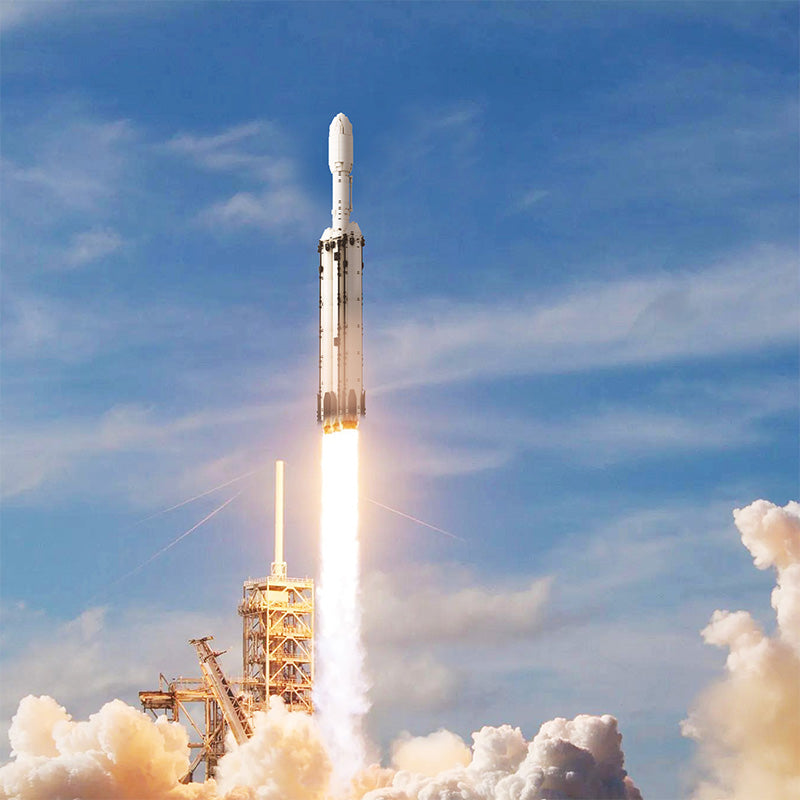 Falcon Heavy Rocket 713pcs