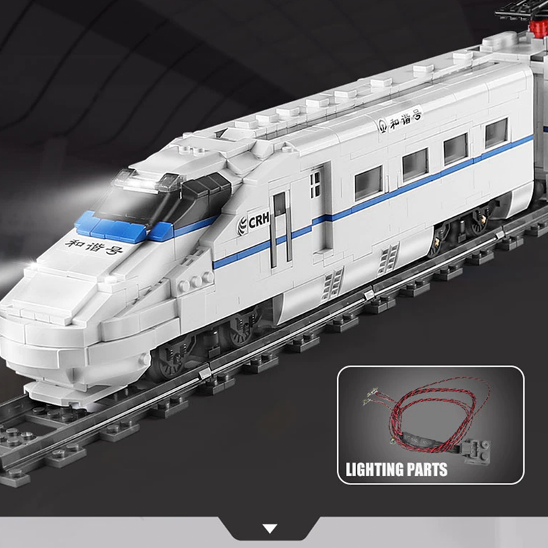 Remote Controlled Passenger Train 1808pcs