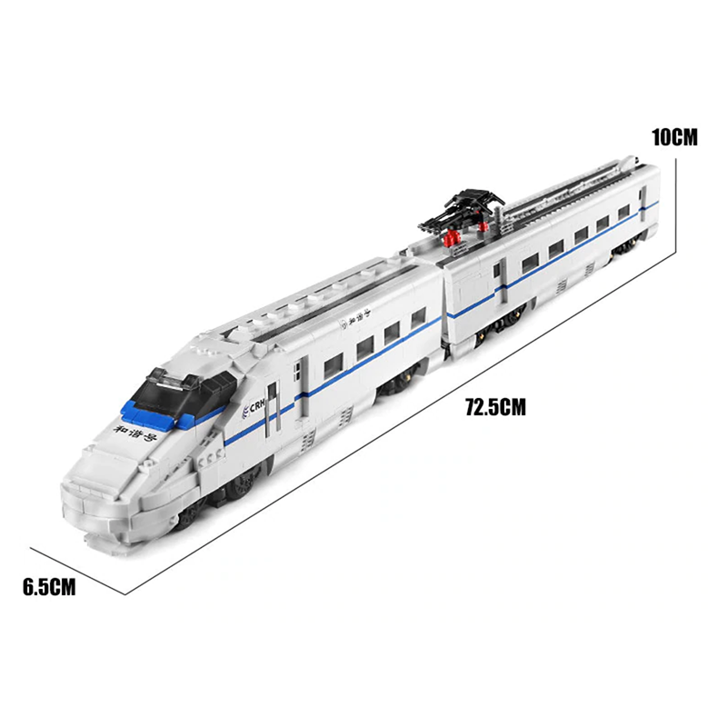 Remote Controlled Passenger Train 1808pcs