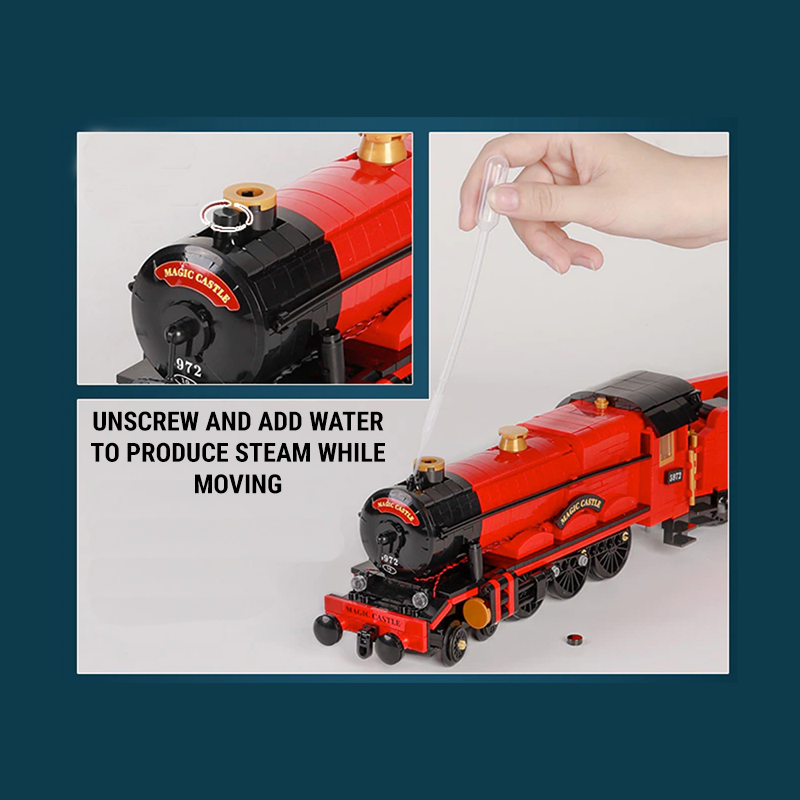 Remote Controlled Steam Train 2085pcs