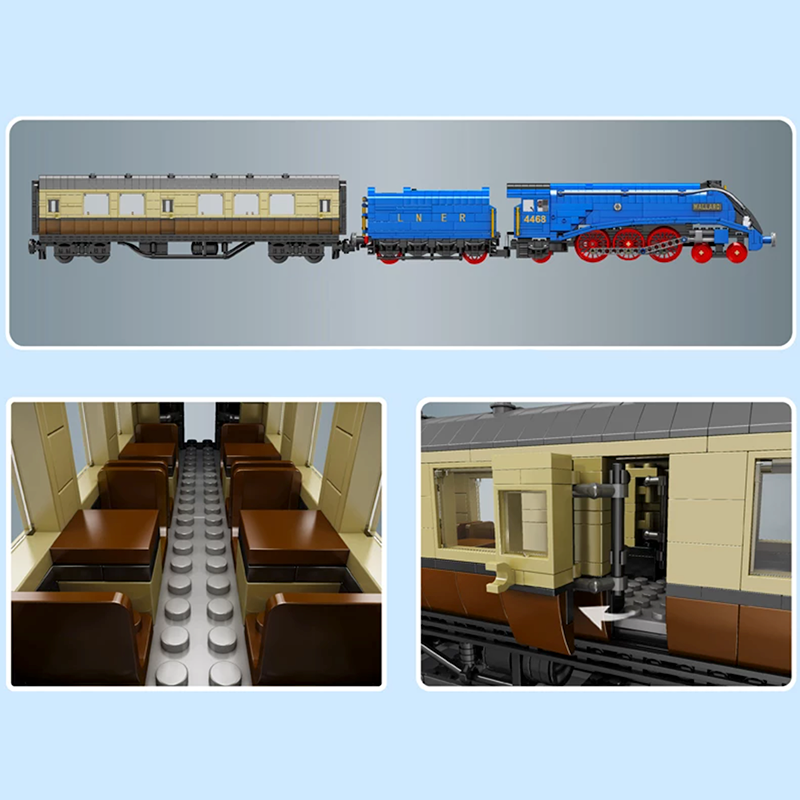 Class A4 Pacific Mallard 2138pcs