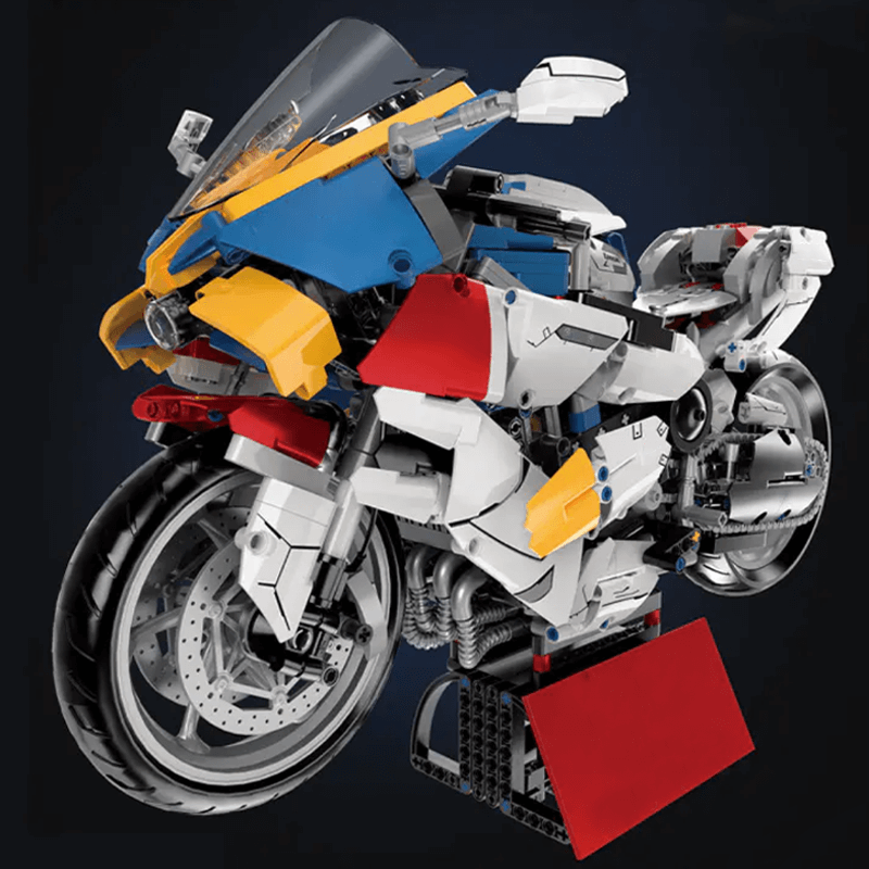 Multicolor Edition Sports Bike 1768pcs