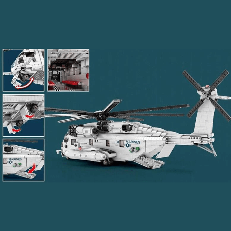 CH-53 Transport Helicopter 2191pcs