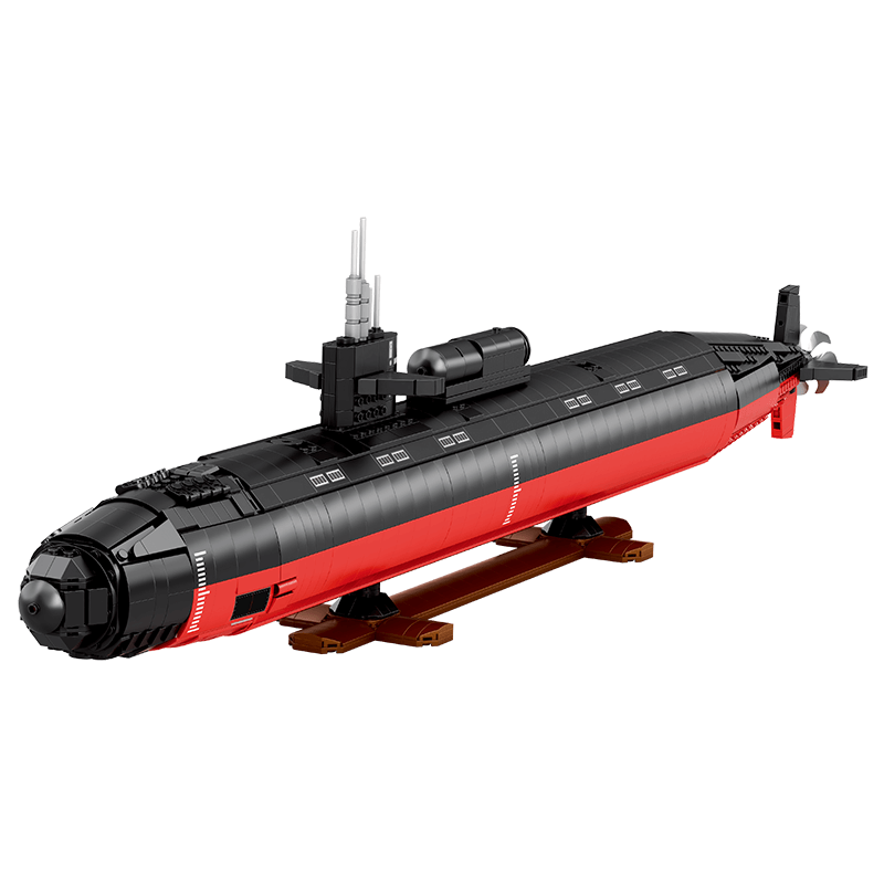 Military Los Angeles-Class SSN Submarine 2987pcs