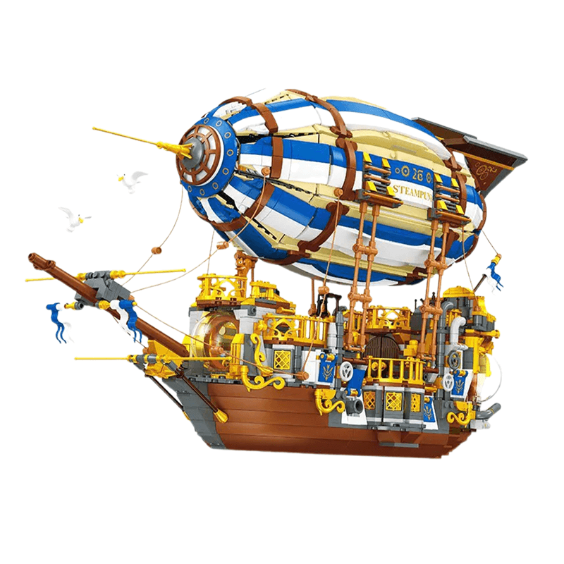 SteamPunk Airship 3271pcs