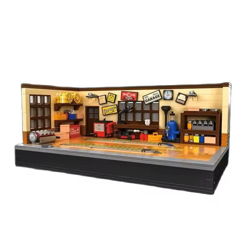 Retro Auto Repair Shop 749pcs