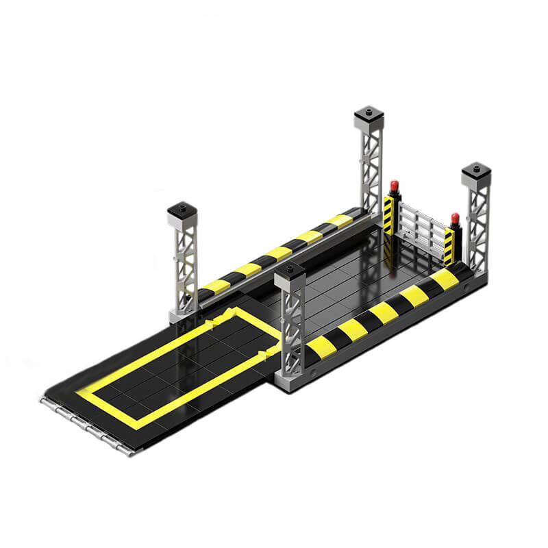 Modular 1:18 Scale Car Park 190pcs