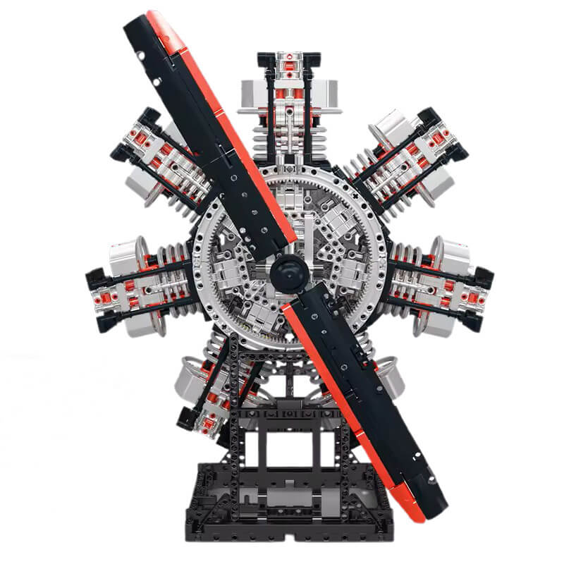 The Ultimate Radial Aircraft Engine 3088pcs