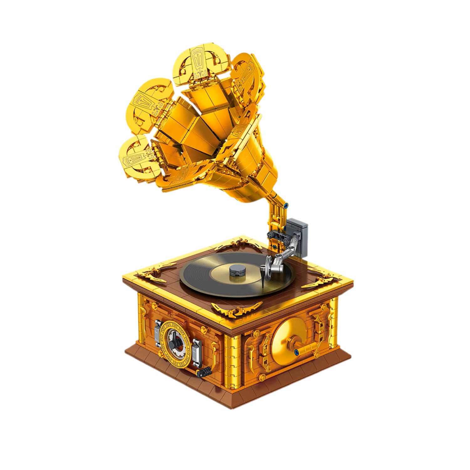 Vintage Golden Gramophone 1111pcs
