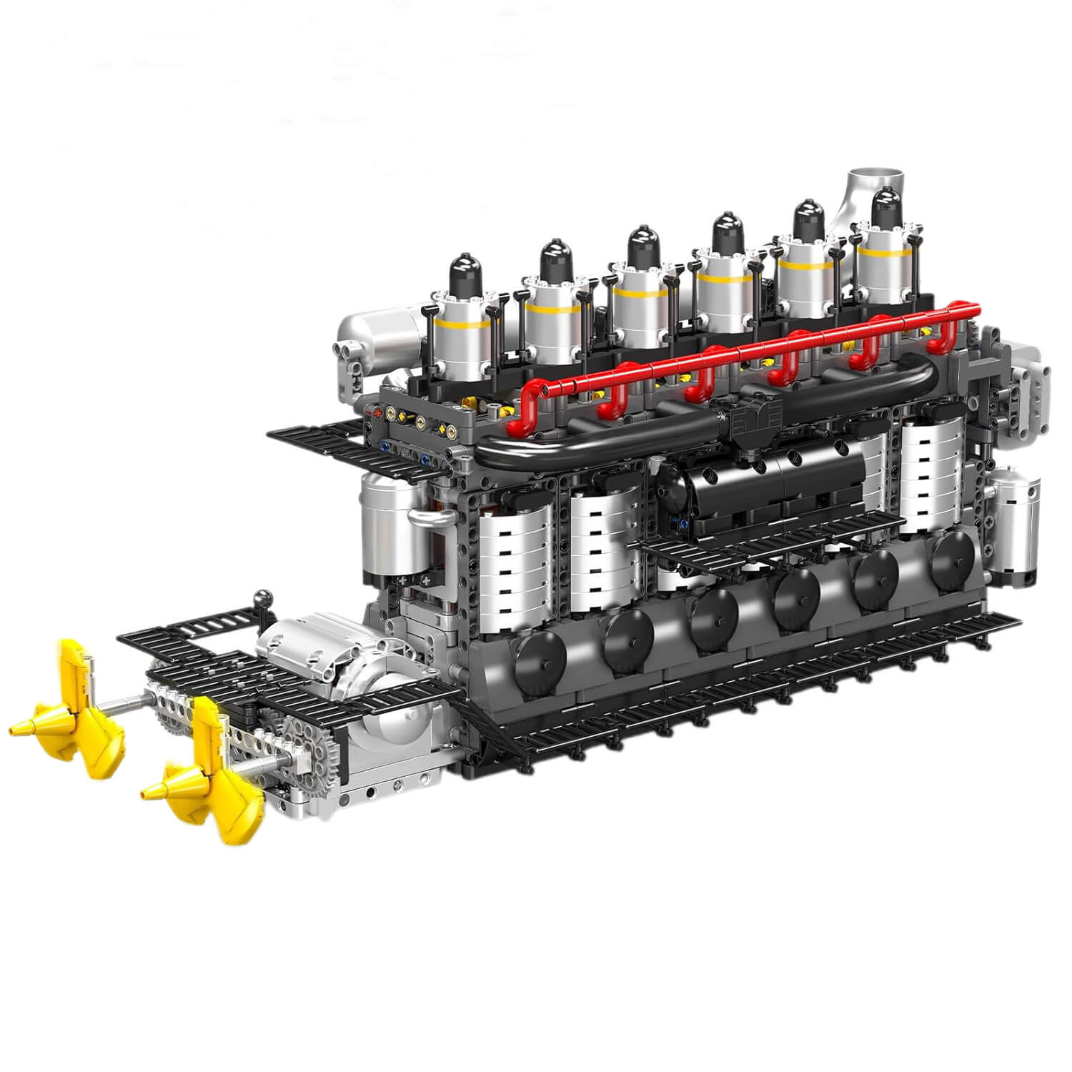 Dual Propeller Marine Diesel Engine 3221pcs
