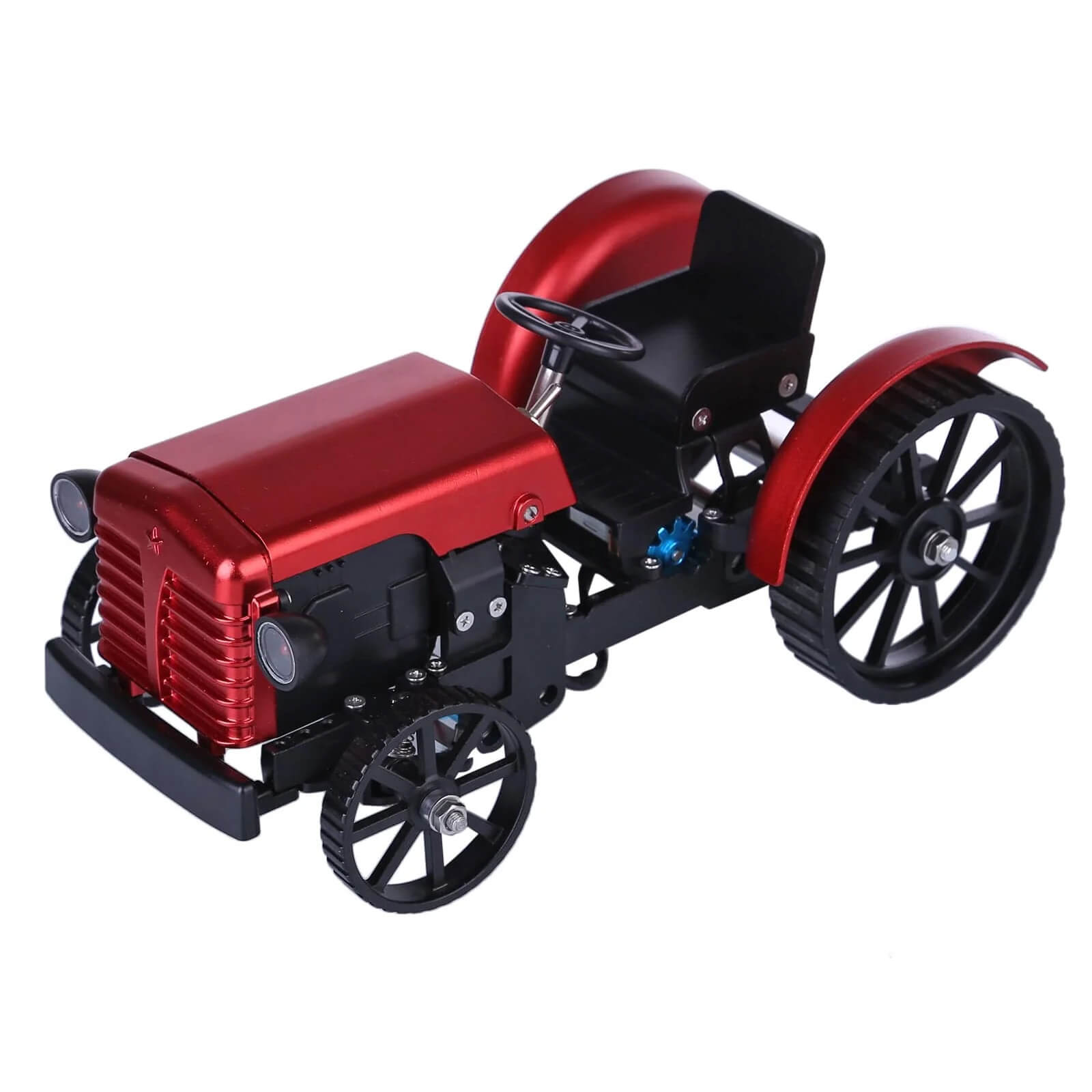 Motorised Classic Tractor - Metal Construction Set