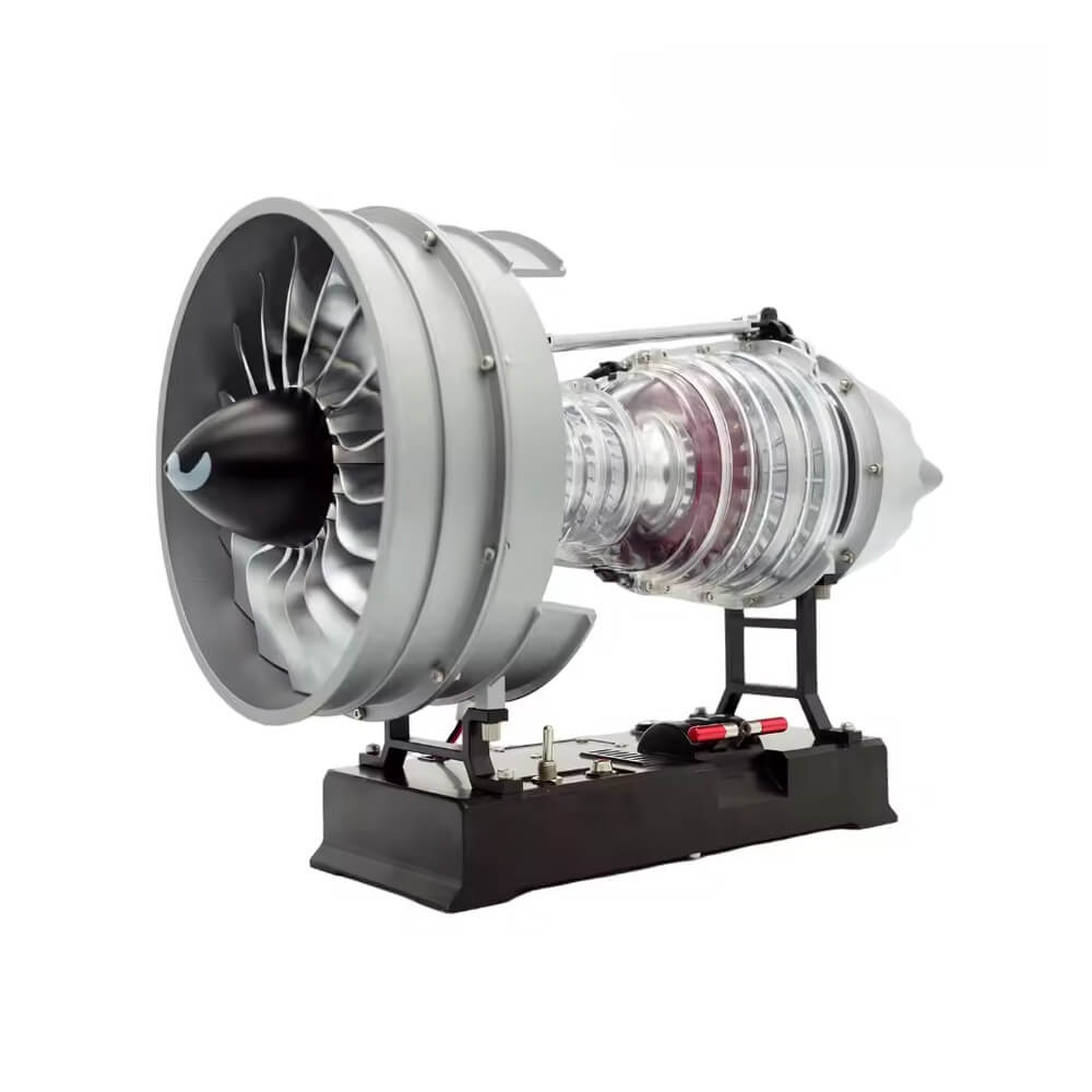 Aircraft Turbofan Engine - Metal Construction Set