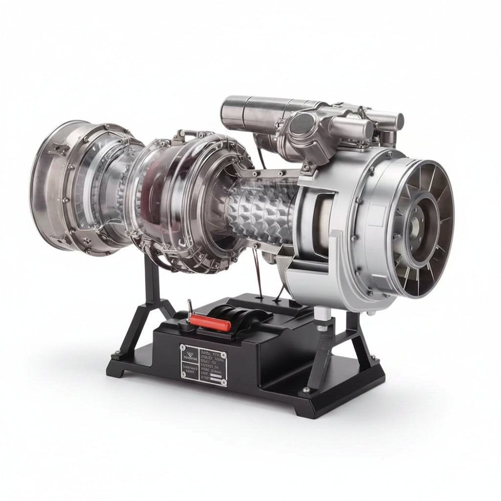Helicopter Turboshaft Engine - Metal Construction Set