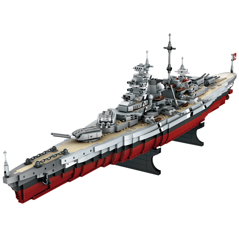 Bismarck Battleship 2080pcs