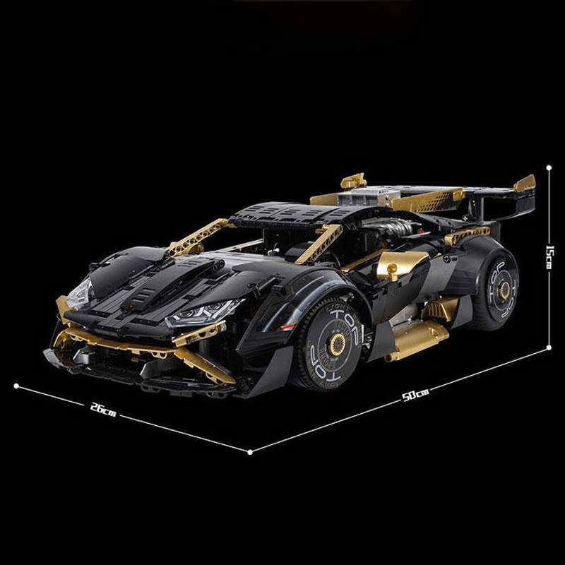 Remote Controlled BiTurbo STO Black Bull 2518pcs