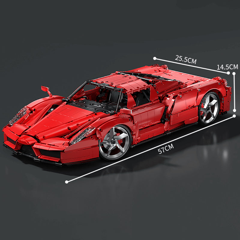 V12 Engine Rosso Italian Hypercar Remote Controlled Drive and Steering 12 V12 Engine Rosso Italian Hypercar Remote Controlled Drive and Steering 11
