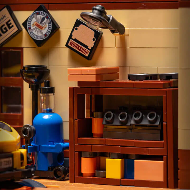Retro Auto Repair Shop 749pcs